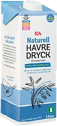Havredryck Naturell 1,5% 1l ICA