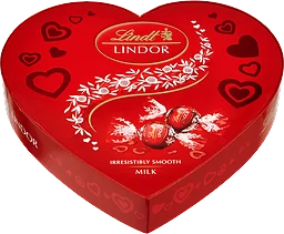 Choklad hjärta 200gr Lindt