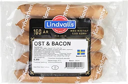Ost & Bacon 300g Lindvalls Chark