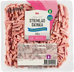 Skinka Rökt Strimlad 500g ICA