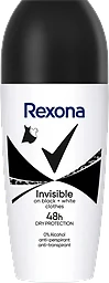 Deodorant 48h Invisible On Black + White  50ml Rexona