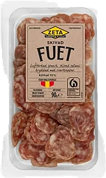 Salami Fuet Skivad 90g Zeta