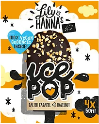 Glass Salted Caramel 3 Hazelnut 200ml Lily & Hanna's