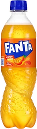 Orange Fanta Läsk, Pet