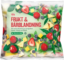Frukt & bärblandning 500g ICA