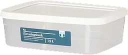 Förvaringsburk Vit 1,2l 1-p ICA