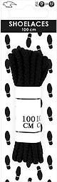 Skoband sport svart 100cm falk