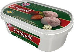 Jordgubbsgräddglass 500ml Kling Glass
