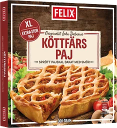 Köttfärspaj XL Fryst 300g Felix