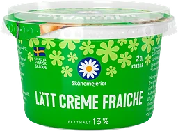 Crème fraiche Lätt 13% 2dl Skånemejerier
