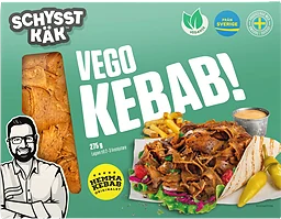 Vegokebab pannfärdig 275g Schysst käk