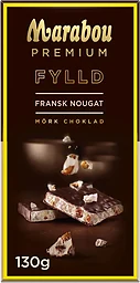 Chokladkaka Premium Filled french nougat 130g Marabou