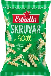 Snacks Dillskruvar 80g Estrella