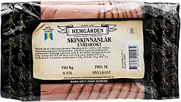 Skinkinnanlår enrisrökt ca 125g Hemgården