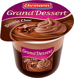 Chokladmousse Dubbel choklad 4,4% 190g Grand Dessert
