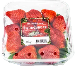 Jordgubbar 400g Klass 1 ICA