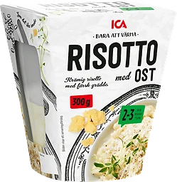 Färdigmat Risotto med Ost 300g ICA