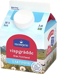 Vispgrädde Laktosfri 36% 300ml Norrmejerier