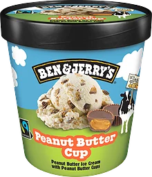 Glass Peanut Butter Cup