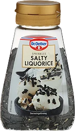 Strössel Saltlakrits 90g Dr.Oetker