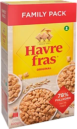 Havrekuddar Original 600g Havrefras