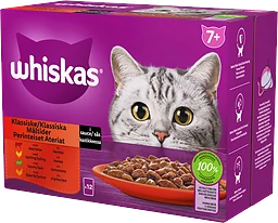 Klassiska 7+ i Sås Kattmat Sås 12-pack