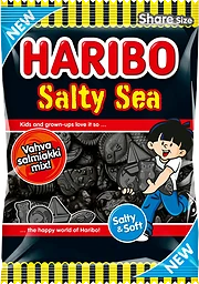 Lakrits Salty Sea 170g Haribo
