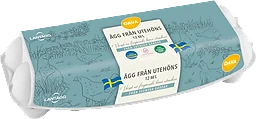 Ägg från utehöns M/L 12-p Lantägg
