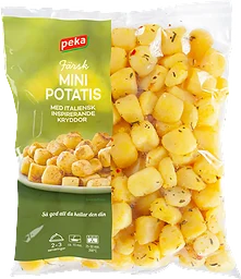 Minipotatis italiensk inspirerade kryddor 500g Peka
