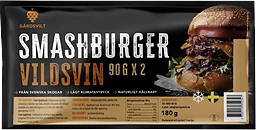 Smashburger vildsvin 180g Svenskt Gårdsvilt