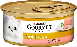 Laxmousse Gourmet Gold Kattmat Våt