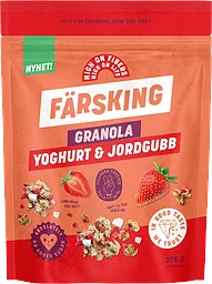Granola yoghurt & jordgubb