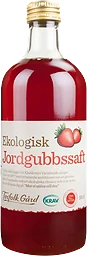 Jordgubbssaft 50cl KRAV Torfolk Gård