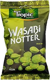 Wasabi Nötter 145g Tropic Snacks