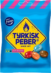 Tyrkisk Peber Hot & sour 150g Fazer