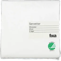 Servett Vit