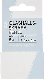 Glashällsskrapa Refillblad 5-p ICA Home