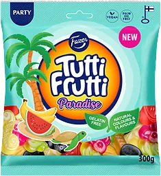 Godispåse Tutti Frutti Paradise 300g Fazer