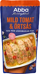 Mild tomat & örtsås 250g Middagsklart Abba