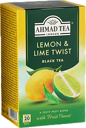 Svart te Lemon & lime twist 20-pack