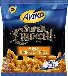 Super crunch premium crinkle fries 750g Aviko