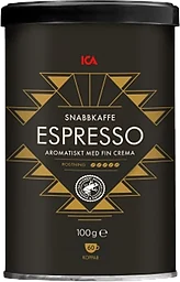 Snabbkaffe Espresso 100g ICA