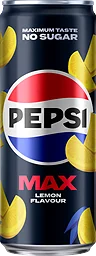 Pepsi Max Lemon Läsk, Burk