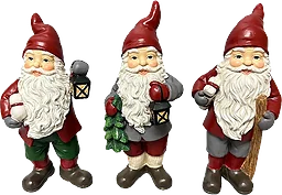 Tomte Klassisk 14 cm 1-p (3 olika) Festive