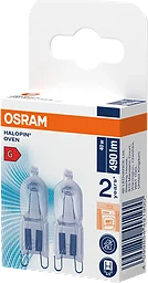 Ugnslampa 230V G9 490lm(40W) 2p Osram