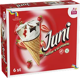Laktosfri Glutenfri Glasstrut Juni 6-pack