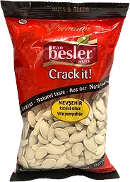 Pumpafrön Vita Rostade & Saltade 180g Besler