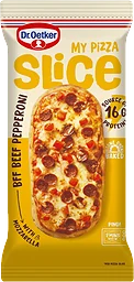 My pizza slice Beef & salami 170g Dr. Oetker