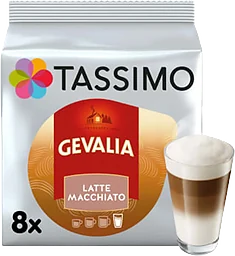 Kaffekapslar, Gevalia, 8st, Tassimo