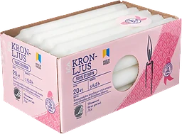 Kronljus Rosa Bandet 20p